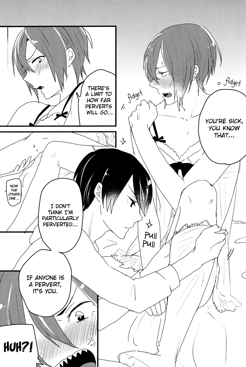 (SUPER23) [バケットミルカー (絢原)] Hot Candy Dolly (Free!) [英訳]