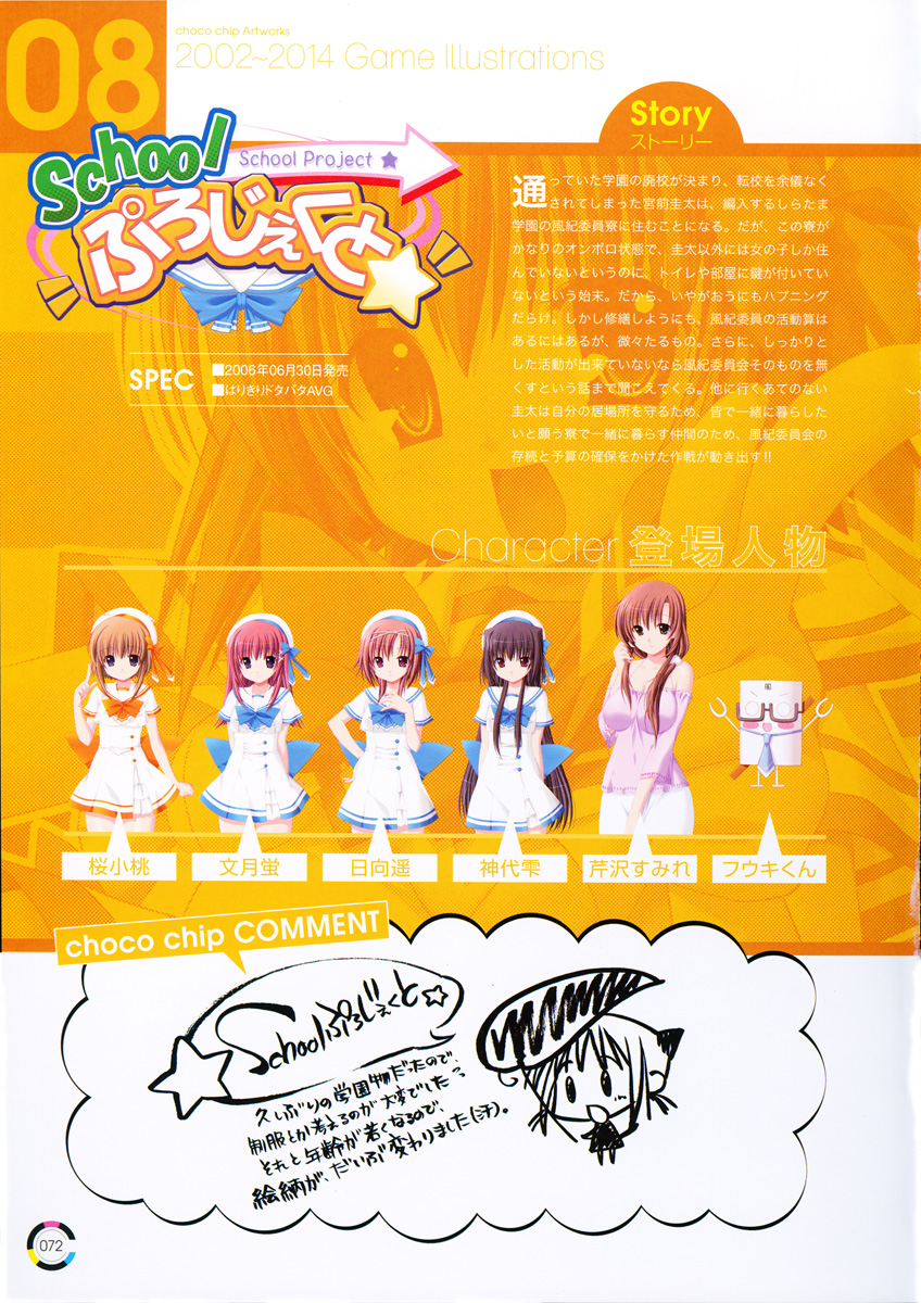 [choco chip] choco chip アートワークス chocolate cube