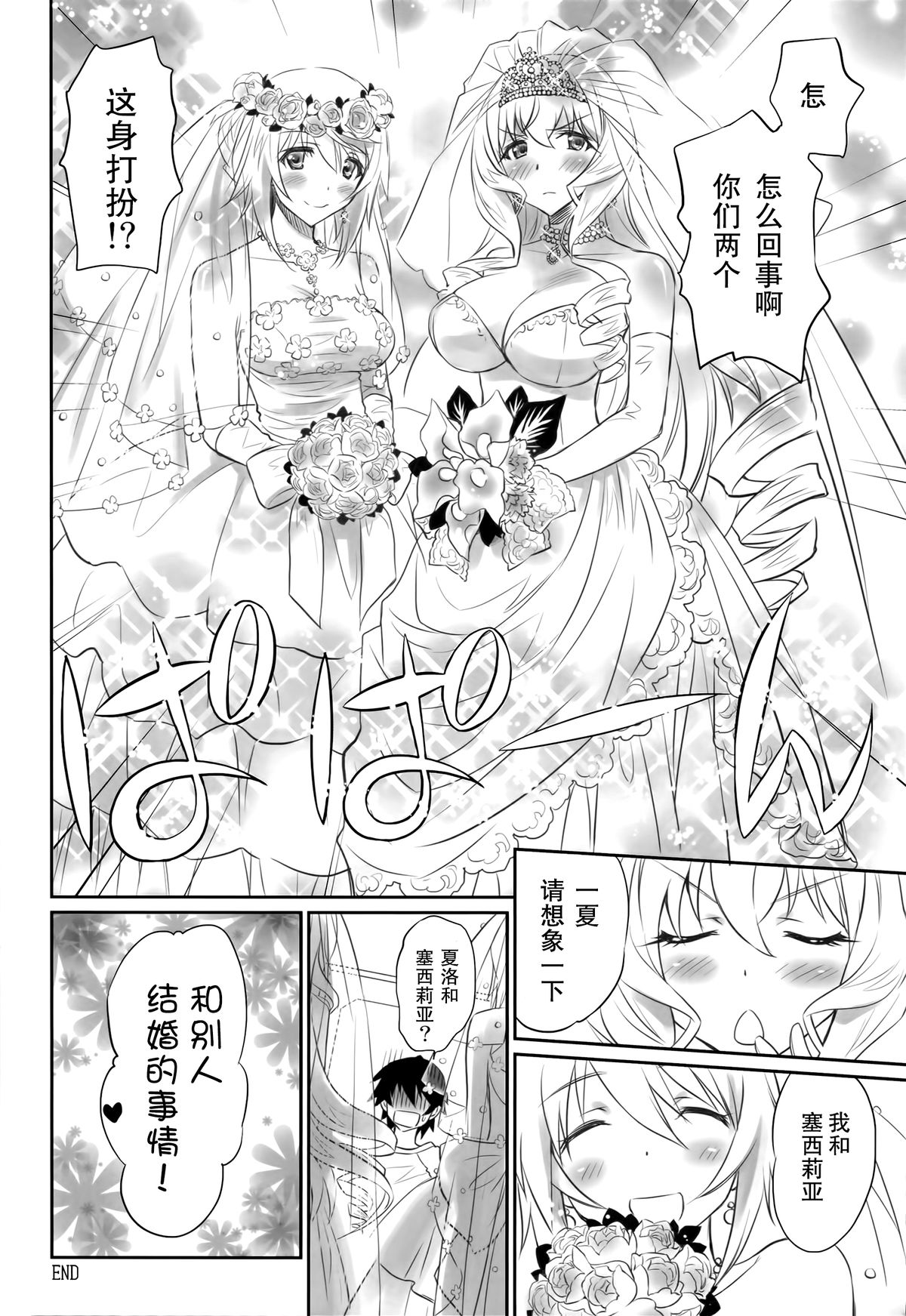 (COMIC1☆8) [Bloody Okojo (芥川まんぼう)] IMAGINE!!～いいから想像して!!～(IS＜インフィニット・ストラトス＞) [中国翻訳]