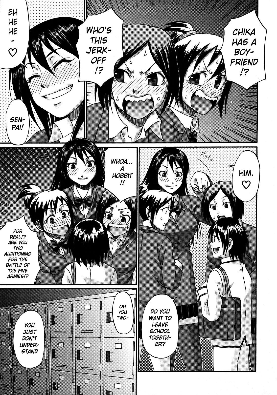 [チバトシロウ] 近距離恋愛 (コミックメガストアH 2008年3月号) [英訳] [無修正]