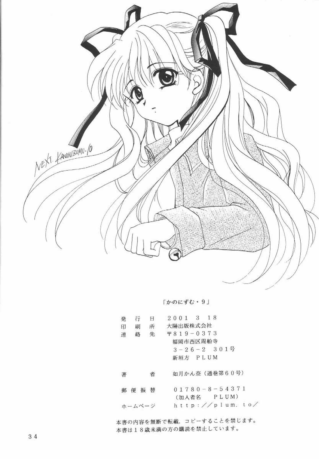 (みみけっと3) [PLUM (如月かん奈)] KANONIZUMU・Ⅸ かのにずむ・IX (カノン)