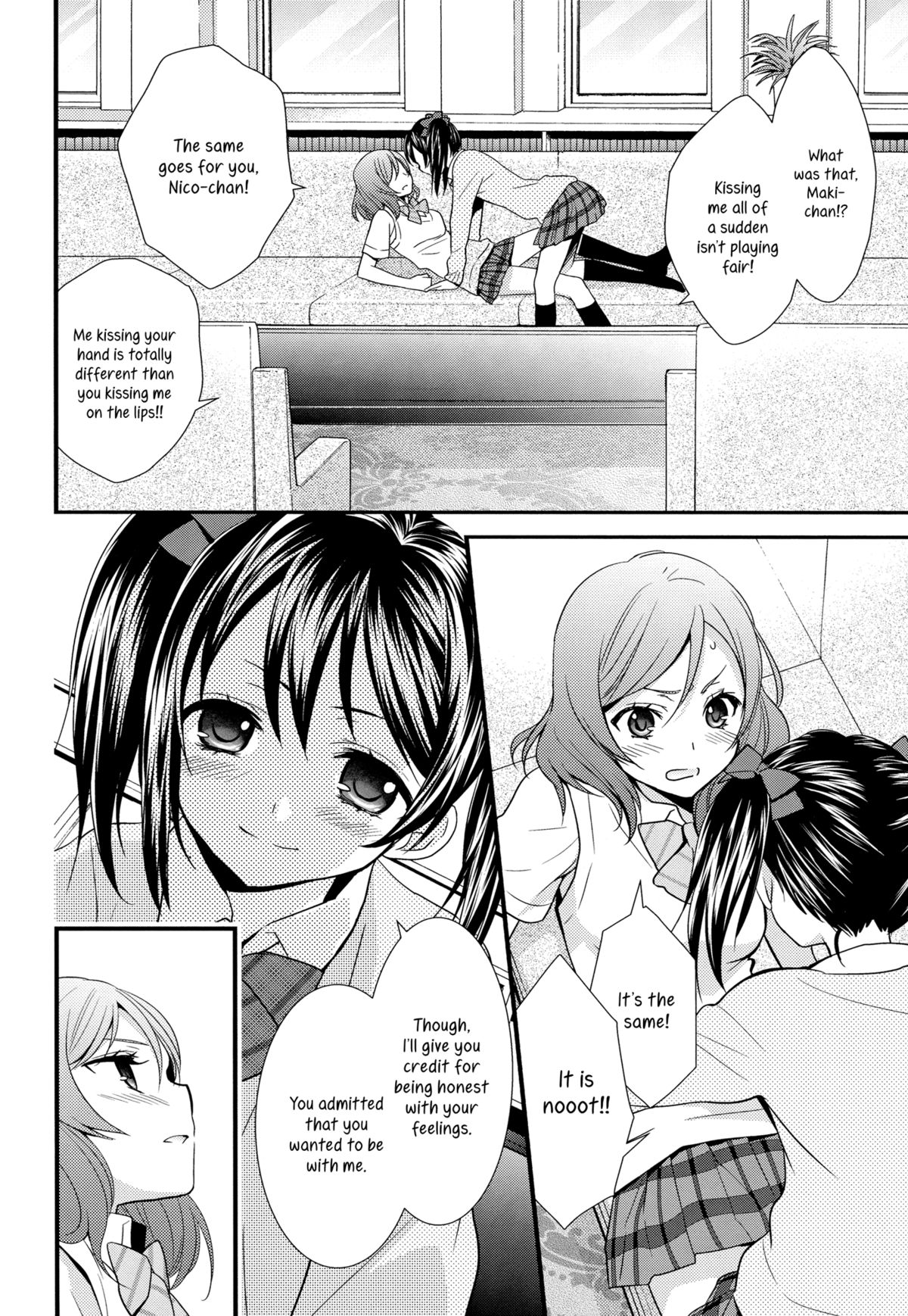 (C84) [スイートピー、COCOA BREAK (大島智、大島永遠)] にこまきっ! ちゅー! (ラブライブ!) [英訳]