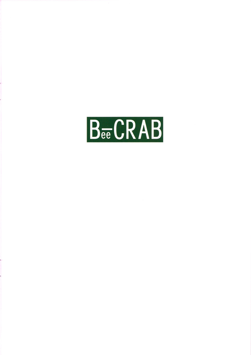 (COMIC1☆6) [GEGERA STANDARD (げげら俊和)] Bee-CRAB (化物語) [英訳]