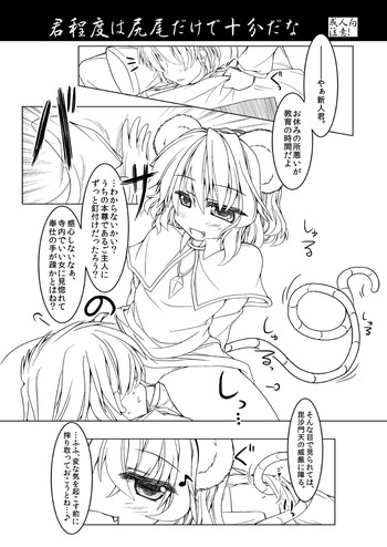 【ののの(むむむ)】「君襲は尻尾だけで十分だな」(東方Project) 【ののの(むむむ)】「君襲は尻尾だけで十分だな」(東方Project)