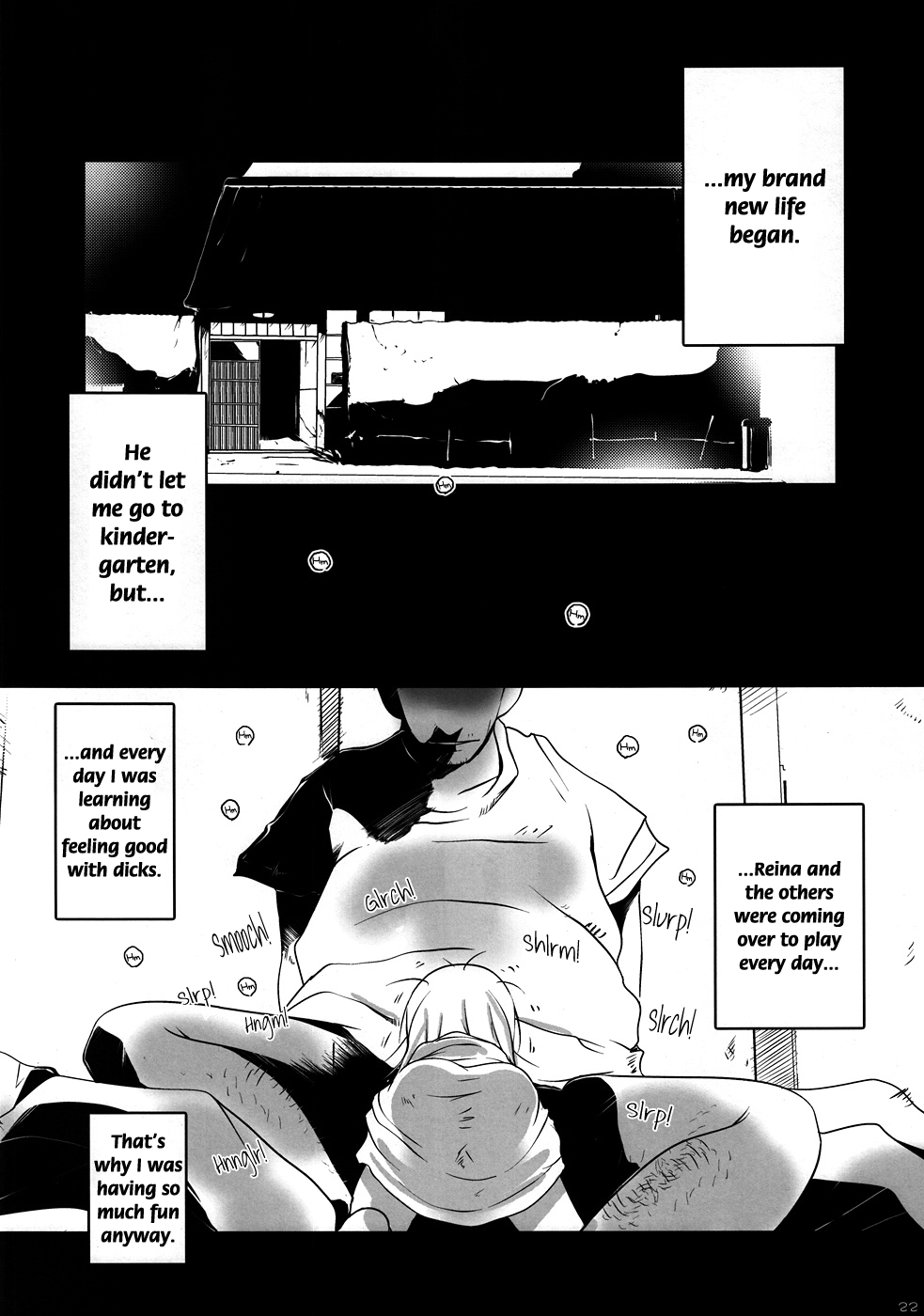 (Loけっと4) [水滴屋 (水滴屋悠民)] ウさぎにシろっプ (うさぎドロップ) [英訳]