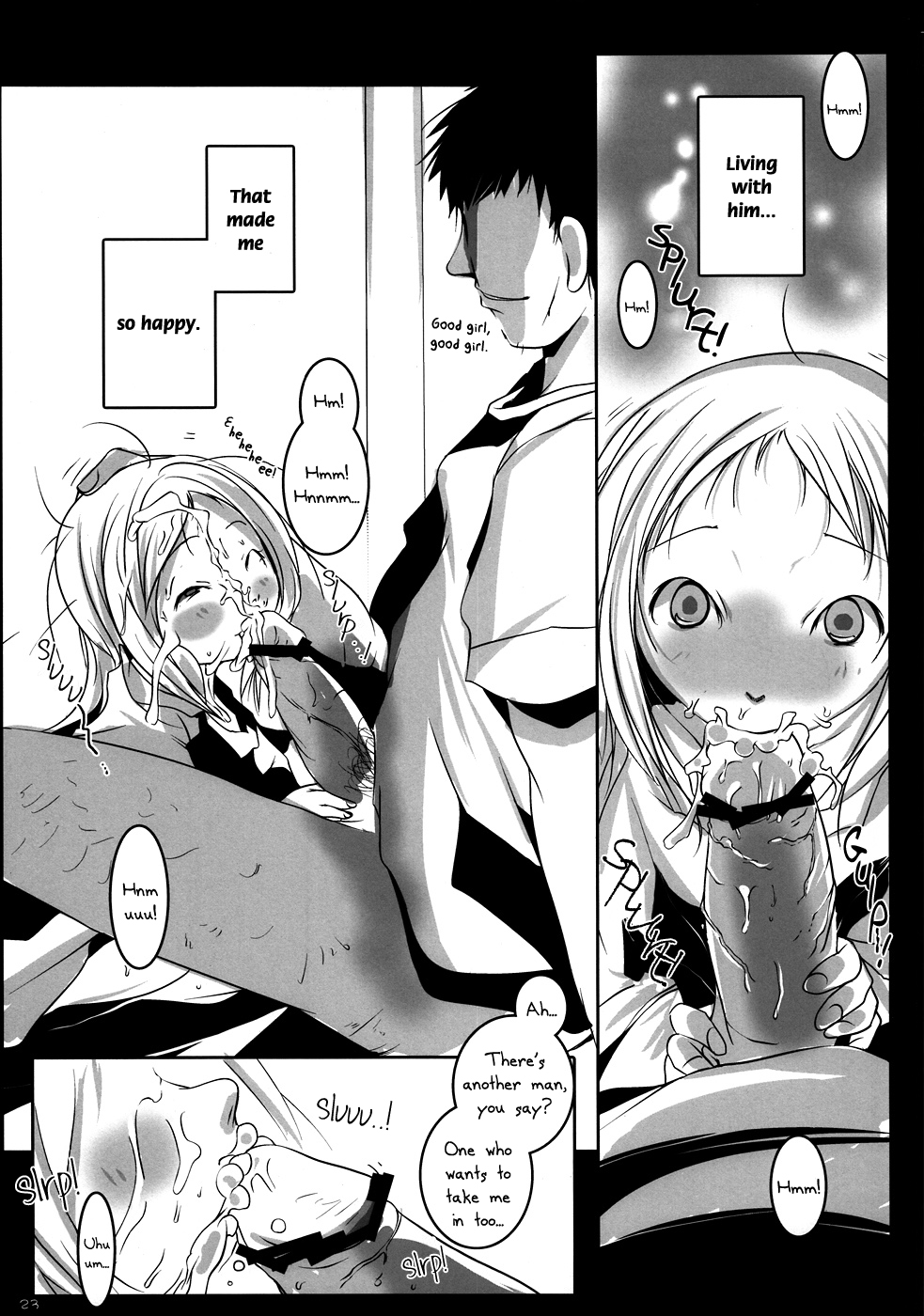 (Loけっと4) [水滴屋 (水滴屋悠民)] ウさぎにシろっプ (うさぎドロップ) [英訳]