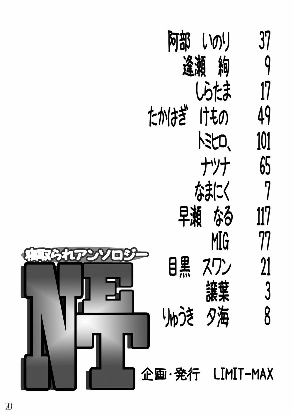 [LIMIT MAX (よろず)] 寝取られアンソロジー NET [DL版]