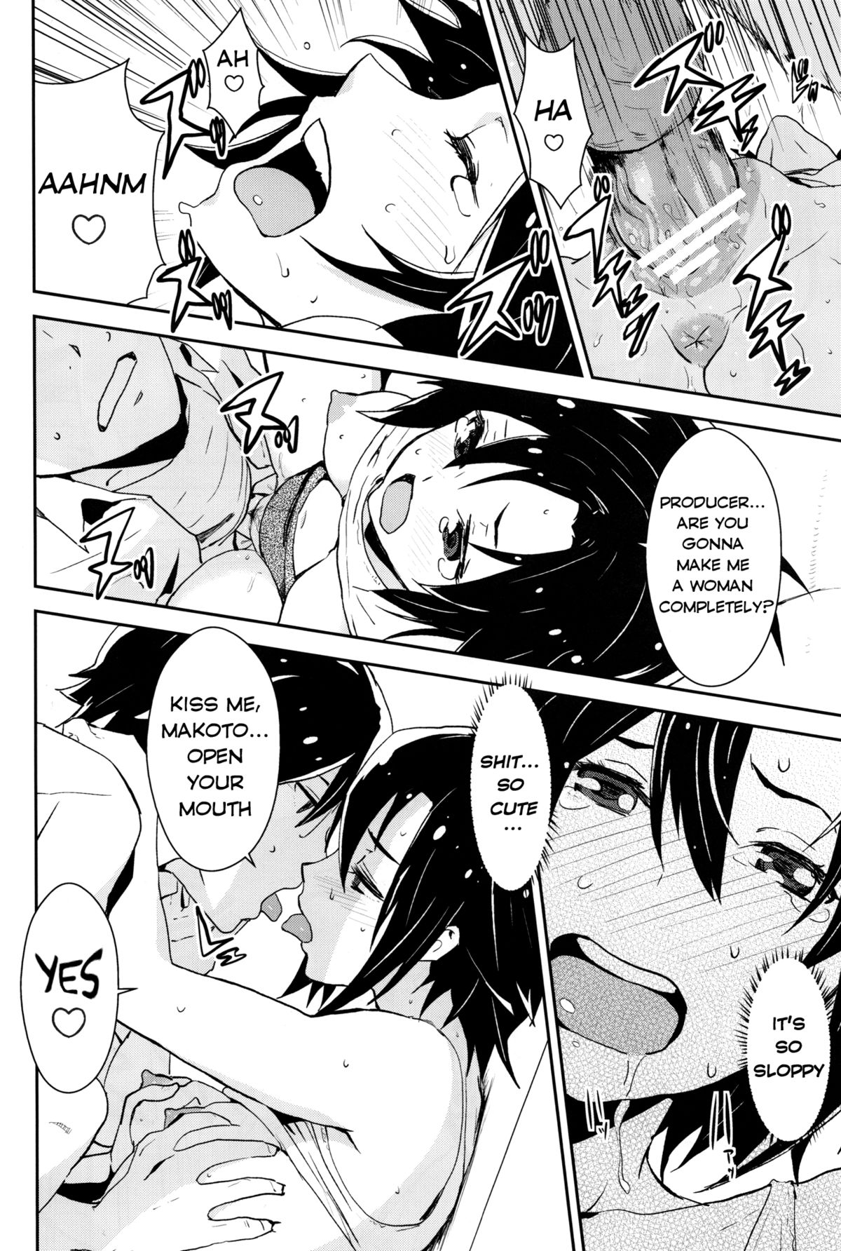 (C81) [マンガスーパー (猫井ミィ)] Honey x Honey (アイドルマスター) [英訳]