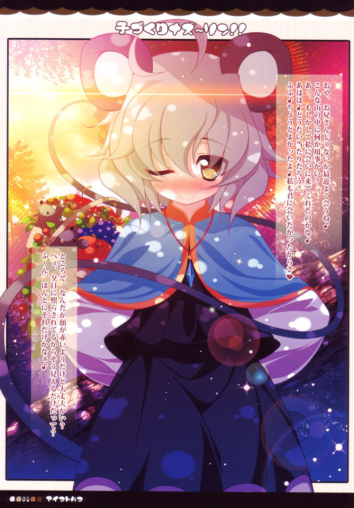 (例大祭SP2) [アイコトバコ (ごりやく)] 子づくりナズーリン！！ (東方Project)