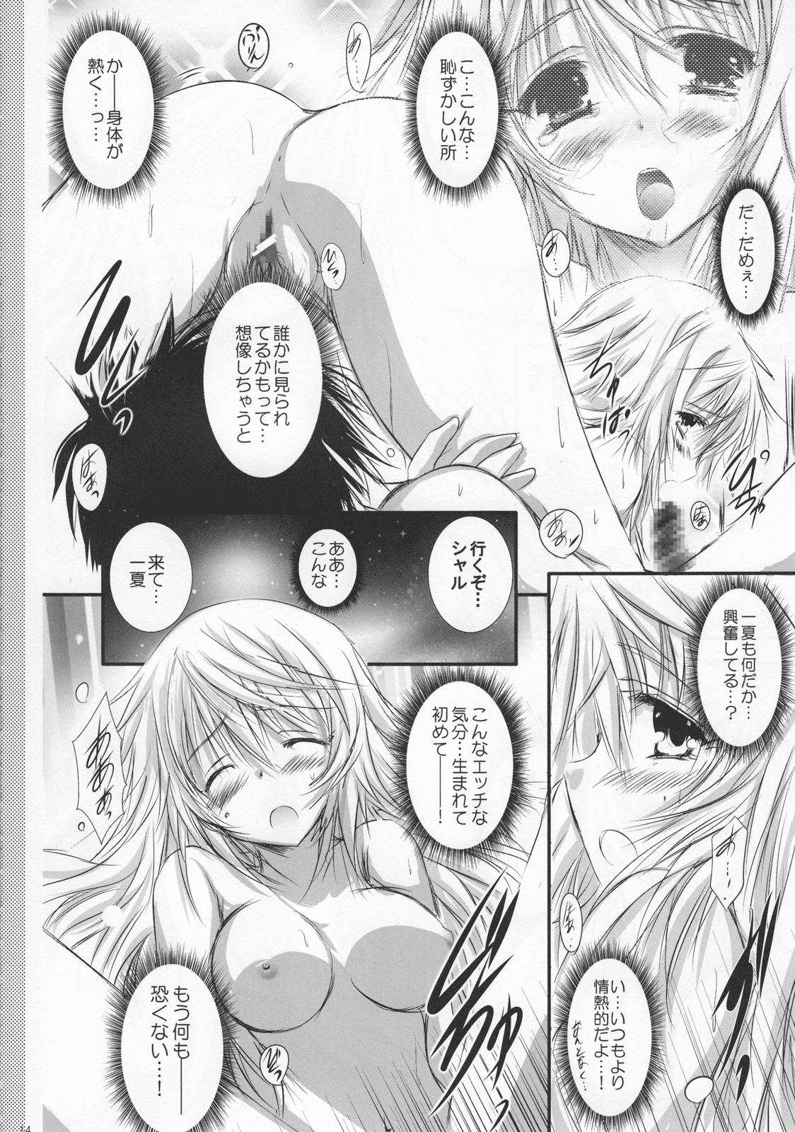 (C82) [SONIC WINTER (月島改)] ふたりのなつものがたり。 (IS＜インフィニット・ストラトス＞)