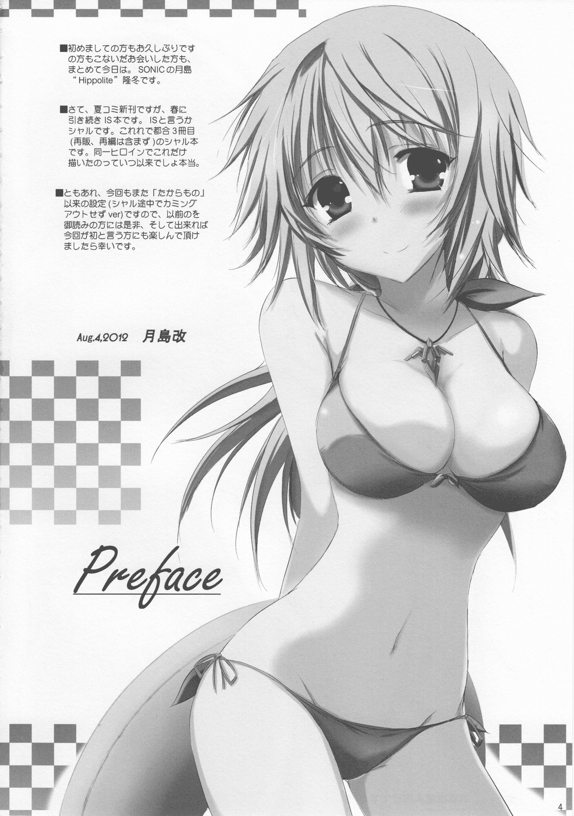 (C82) [SONIC WINTER (月島改)] ふたりのなつものがたり。 (IS＜インフィニット・ストラトス＞)