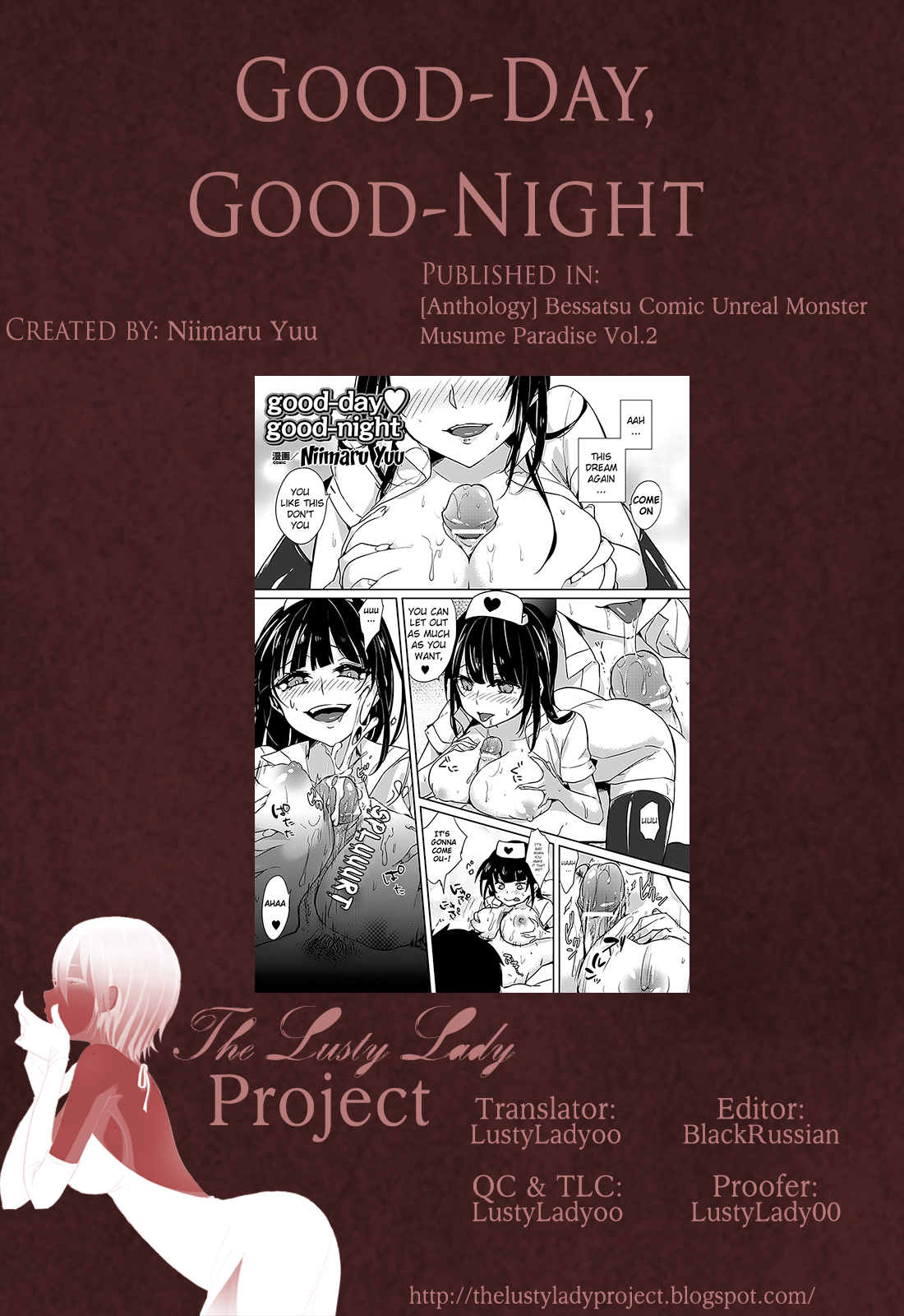[ニイマルユウ] good-day♥good-night (別冊コミックアンリアル モンスター娘パラダイス Vol.2) [英訳]