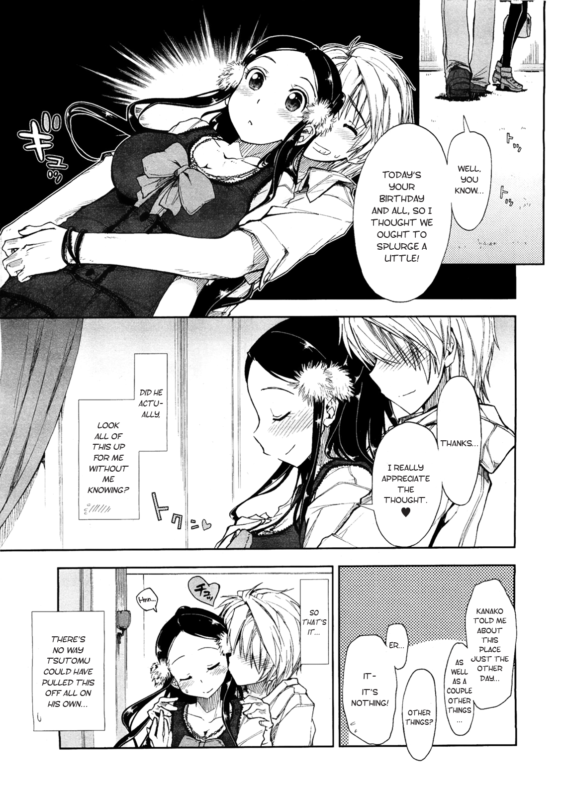 [上乃龍也] Birthday x Present 第1-4章 [英訳]