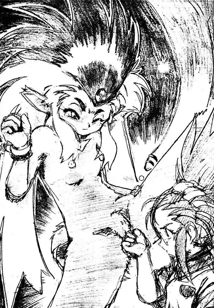 (C48) [夢何処社 (よろず)] キックの鬼 ファイヤー (天地無用!)