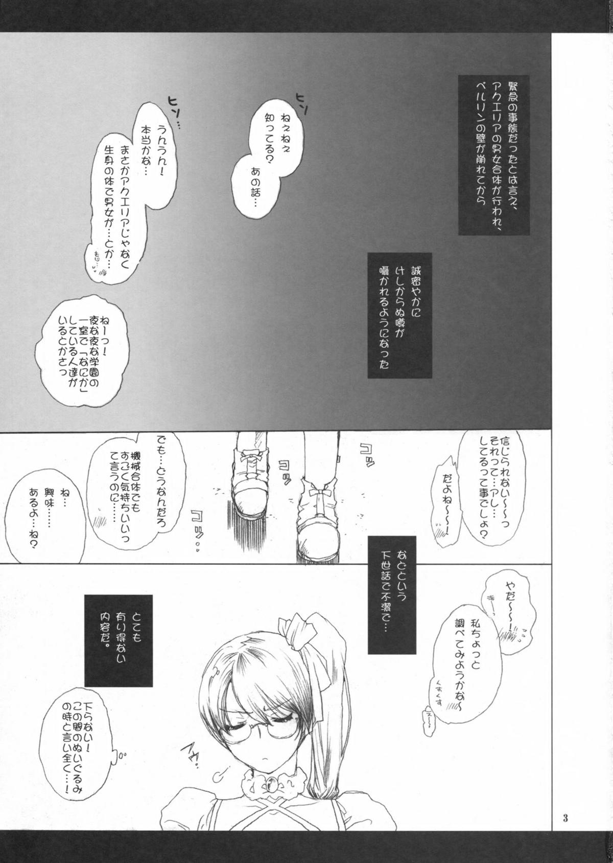 (COMIC1☆6) [爆撃モンキース (犬神尚雪)] 男と女の穴グラム (アクエリオンEVOL)