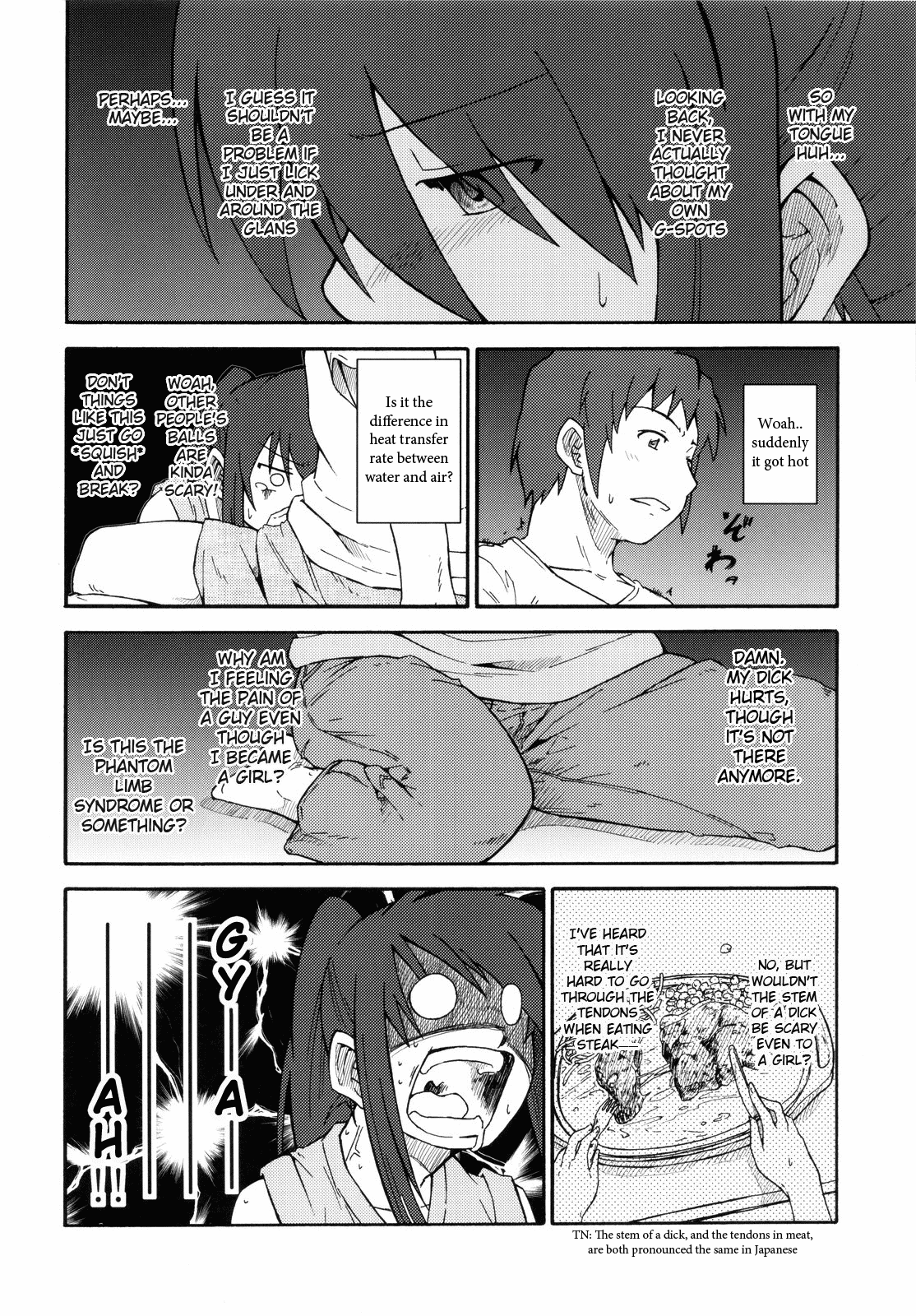 （C78）[ろくでなしの歌]射手座ハーブのお茶（涼宮ハルヒ、キョンコ）[ENG]