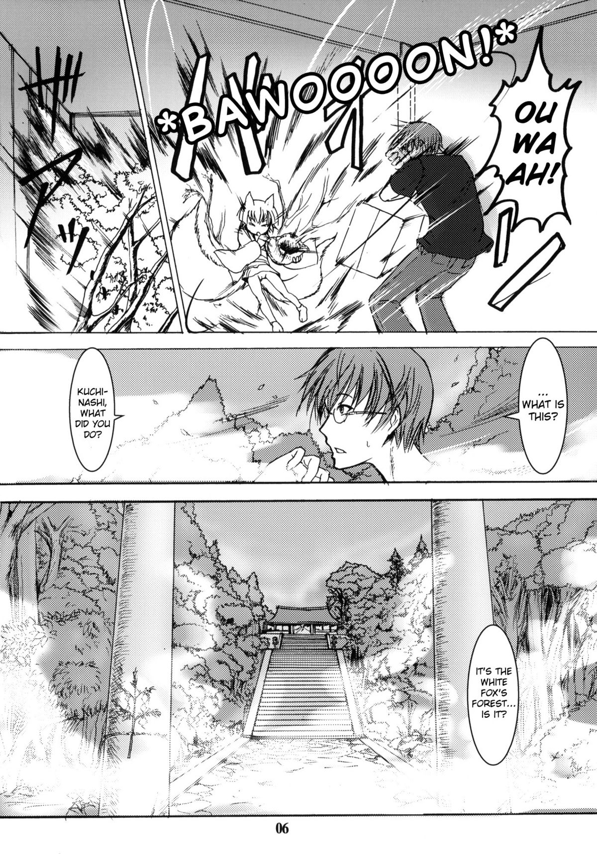 (サンクリ41) [端末異常 (BadHanD)] 白狐の杜 其の参 [英訳]