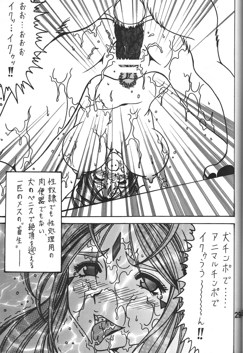 (C77) [RPGカンパニー2] 酷淫2 (ああっ女神さまっ)