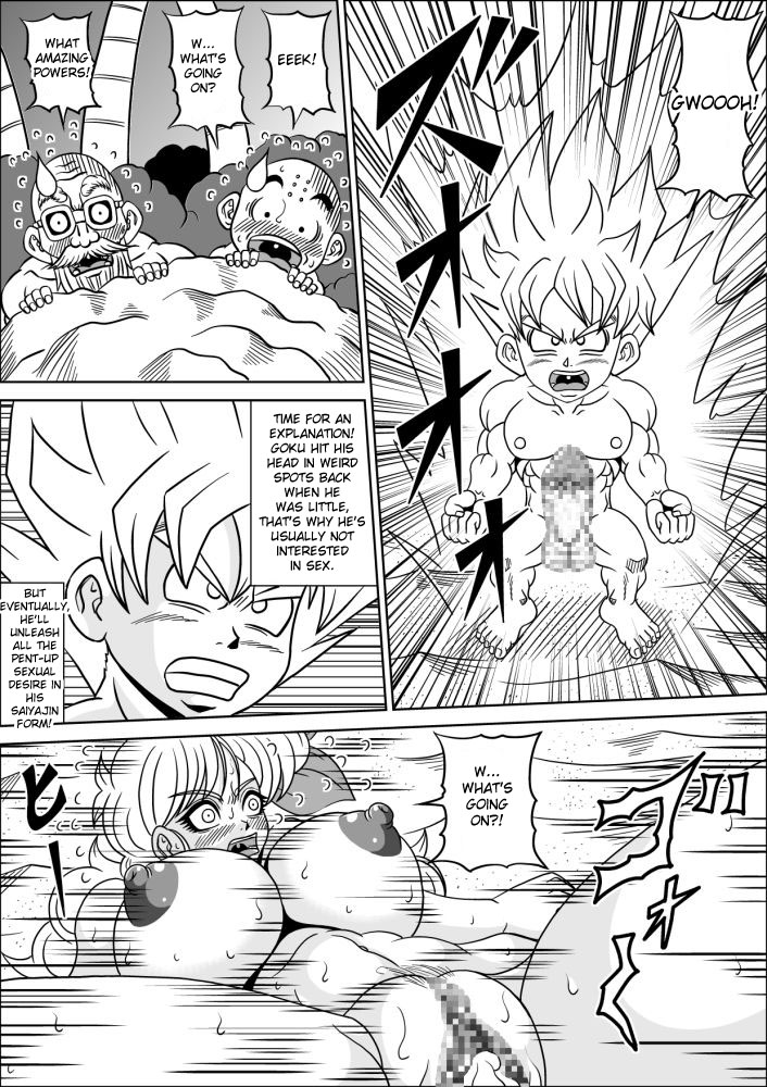 [ピラミッドハウス (マッスルマン)] 亀仙人の修行 (ドラゴンボール) [英訳]