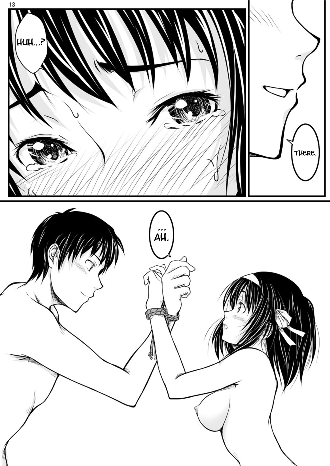 (COMIC1☆2) [妄想界の住人は生きている。 (漢弾地)] ふれあい (涼宮ハルヒの憂鬱) [英訳] =LWB=