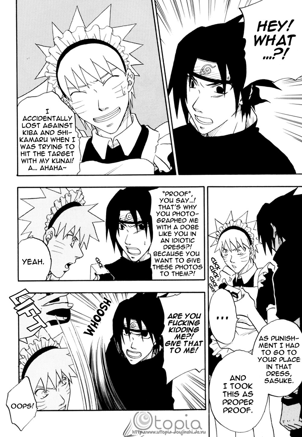 [うずうずカンパニー (獅子丸)] 御主人さまの仰せのままに (NARUTO -ナルト-) [英訳]