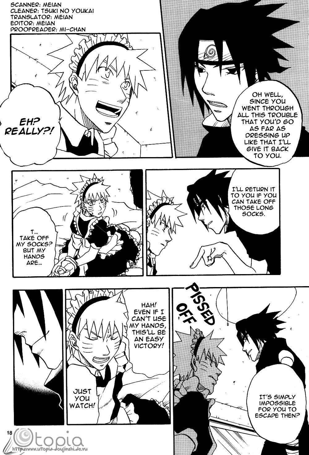 [うずうずカンパニー (獅子丸)] 御主人さまの仰せのままに (NARUTO -ナルト-) [英訳]