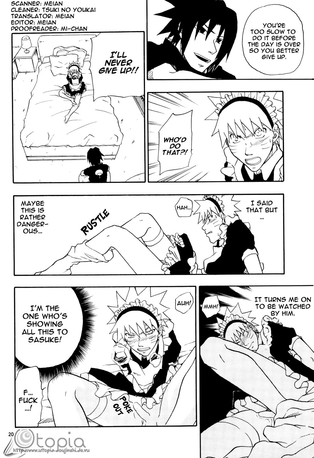 [うずうずカンパニー (獅子丸)] 御主人さまの仰せのままに (NARUTO -ナルト-) [英訳]