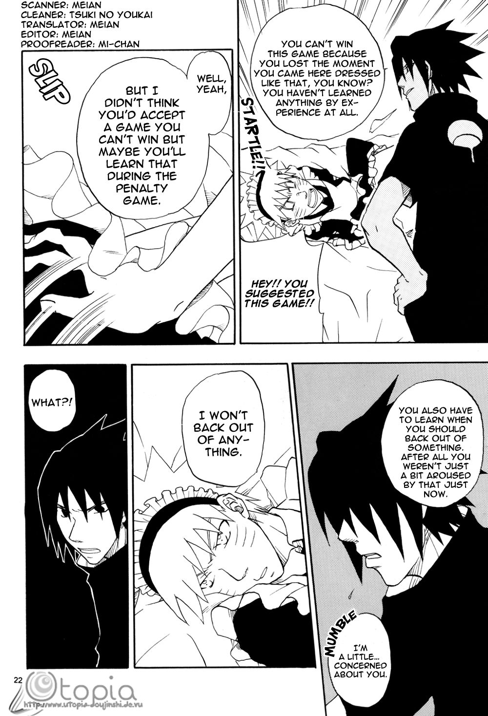 [うずうずカンパニー (獅子丸)] 御主人さまの仰せのままに (NARUTO -ナルト-) [英訳]