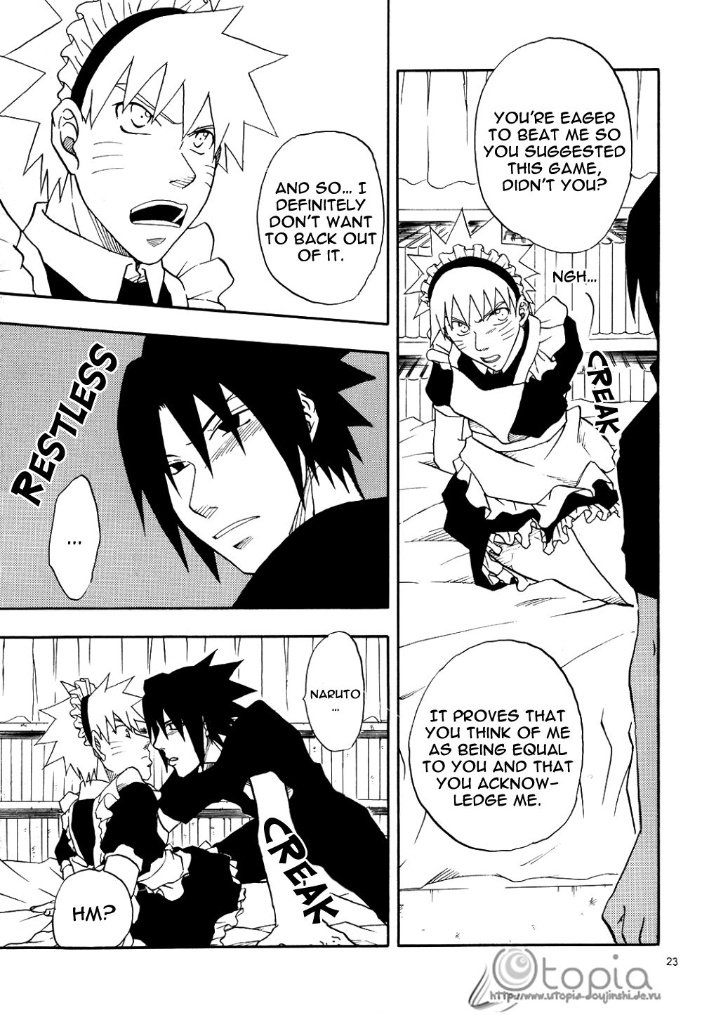 [うずうずカンパニー (獅子丸)] 御主人さまの仰せのままに (NARUTO -ナルト-) [英訳]