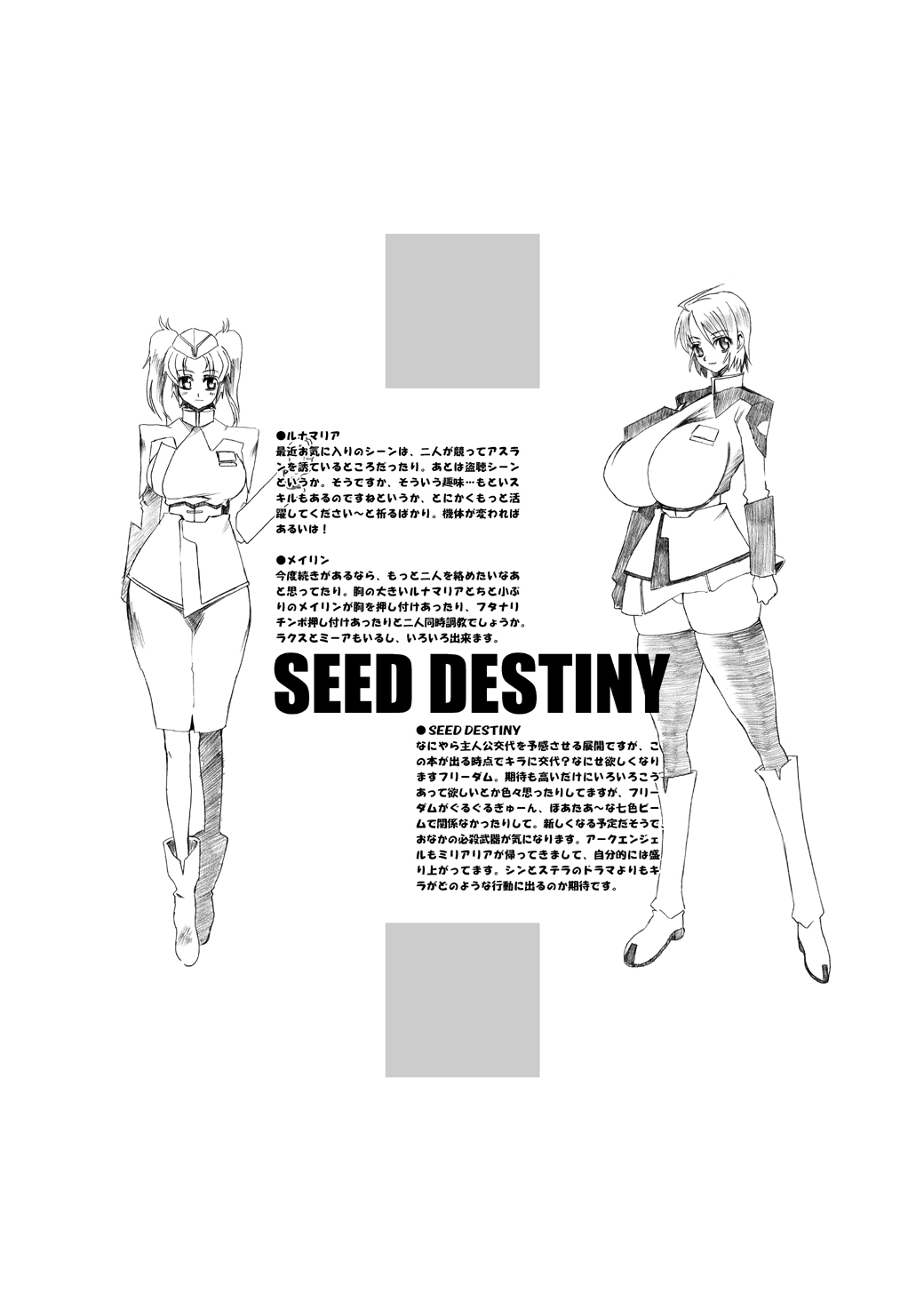 [HGH (HG茶川)] NIGHT HAWKS QUADRILOGY (機動戦士ガンダムSEED DESTINY) [DL版]