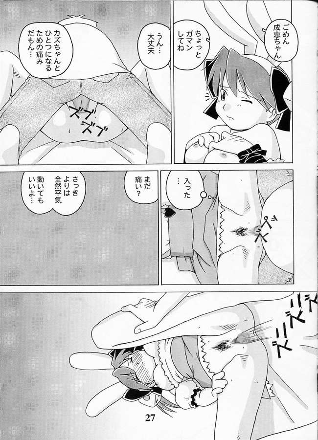 (C60) [電脳楽園 (滋賀県太)] 仮装のプリンセス (成恵の世界)