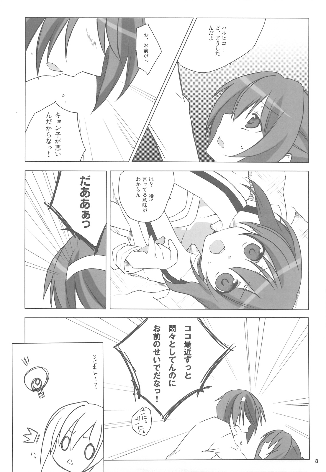 (COMIC1☆3) [nEetest (ユーシャ)] キョン子のハジメテ (涼宮ハルヒの憂鬱)