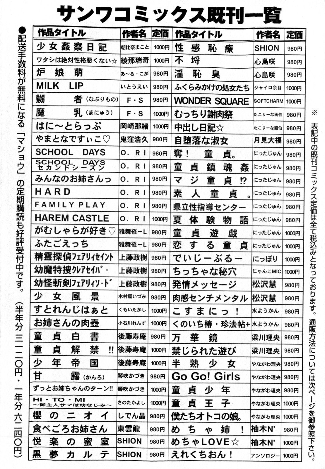 コミック・マショウ 2010年7月号