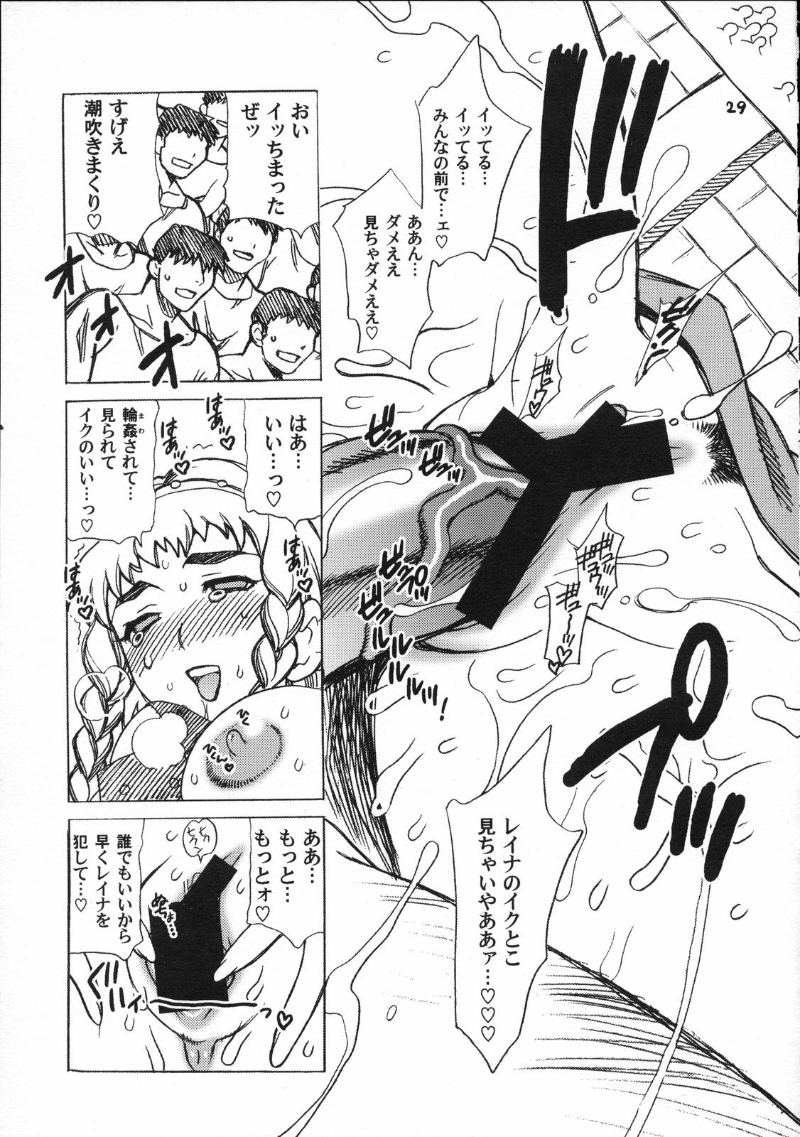 (C71) [シャルロット・ココ (ゆきやなぎ)] ゆきやなぎの本 13 レイナの絶頂コロシアム (クイーンズブレイド)