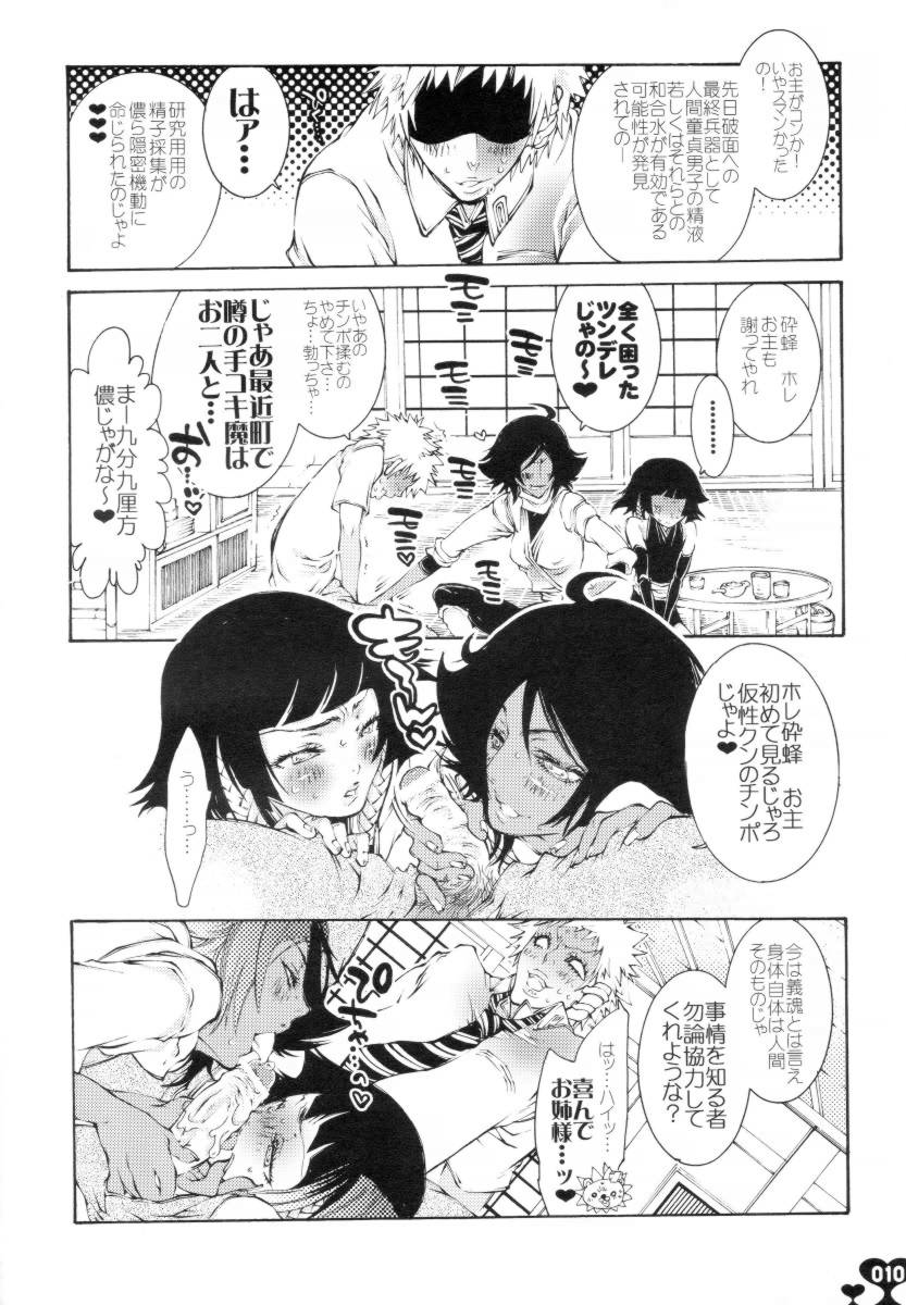 (C69) [SADISTIC MARY (服部ミツカ)] Heavy Syrup Dellinger (ブリーチ)