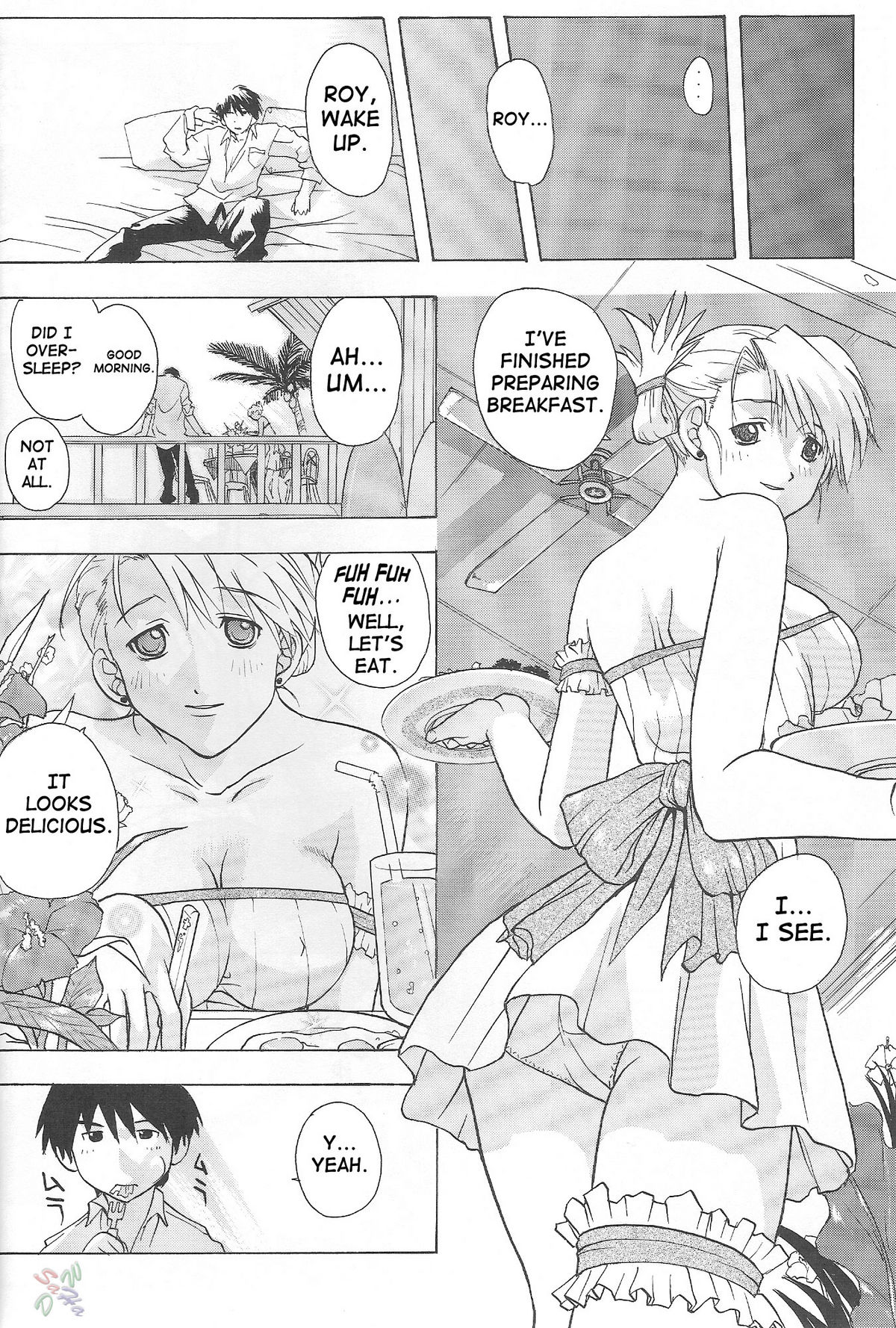 [ウッキーラボ (Kika=ざる)] リザ&ウインリィ (鋼の錬金術師) [英訳]