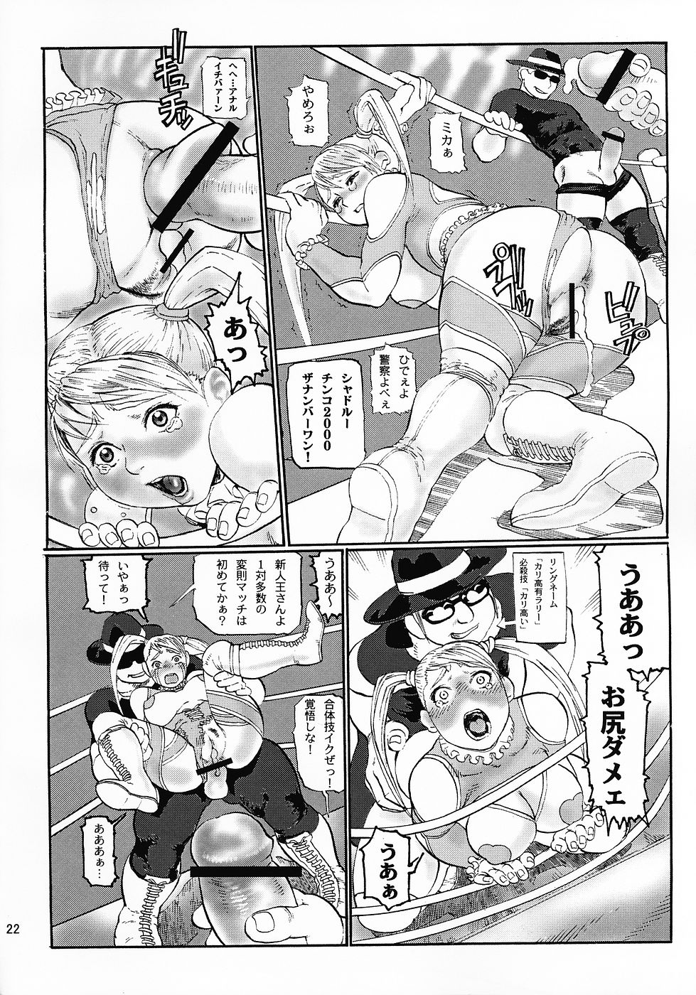 (C69) [鶴ヶ島ハイツ (長谷円)] 尻祭(尻春5) (ストリートファイター)