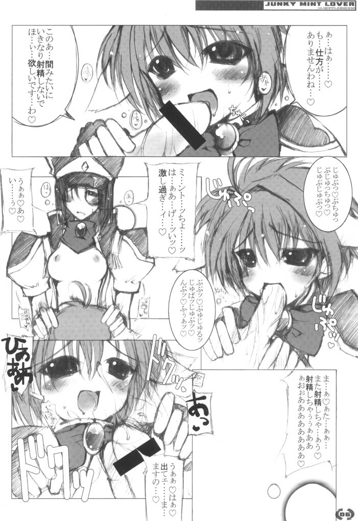 (みみけっと5) [NV3OFFLINE (大田優一)] JUNKY MINT LOVER (ギャラクシーエンジェル)