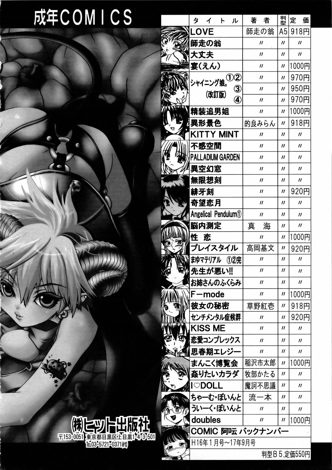 COMIC 阿吽 2006年3月号 VOL.118