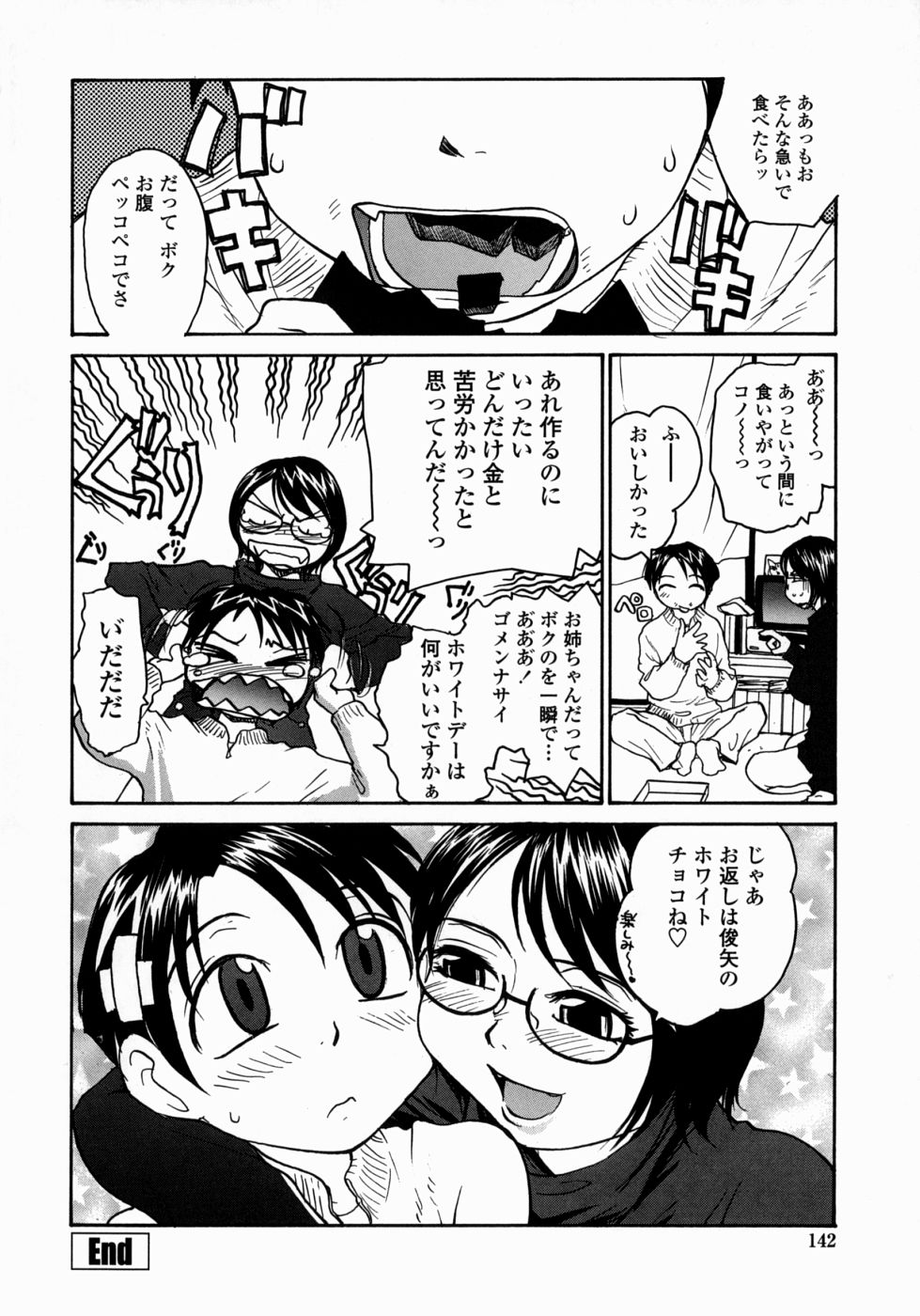 [RaTe] 姉と眼鏡とミルク