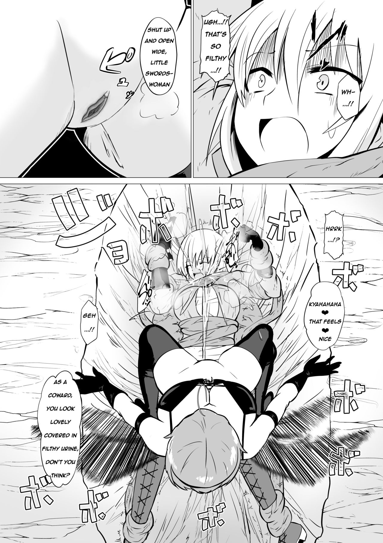 [支配少女 (ダイニング)] 卑怯な剣士には永遠のおしおきを [英訳] [無修正]