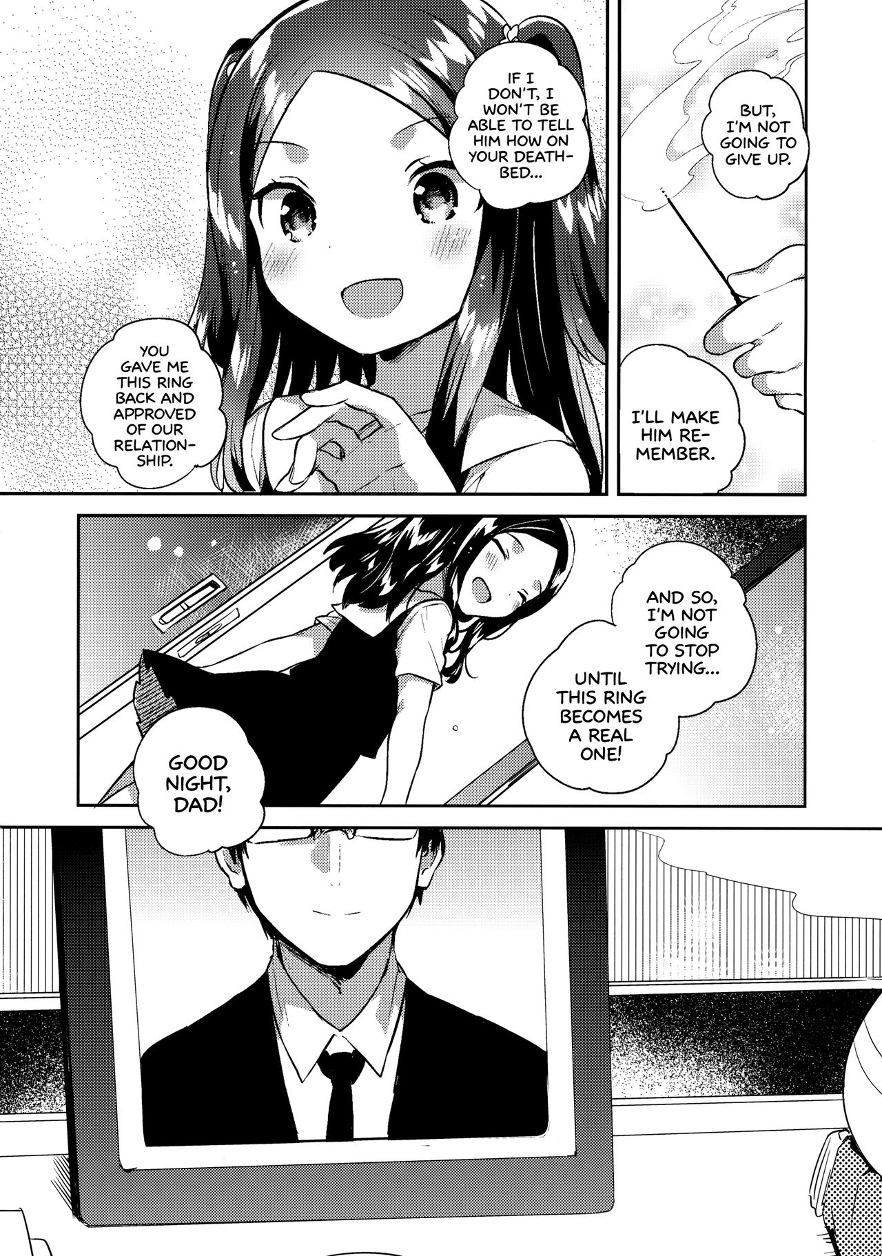 (C94) [squeezecandyheaven (いちはや)] あの子は嘘つき娘 [英訳]