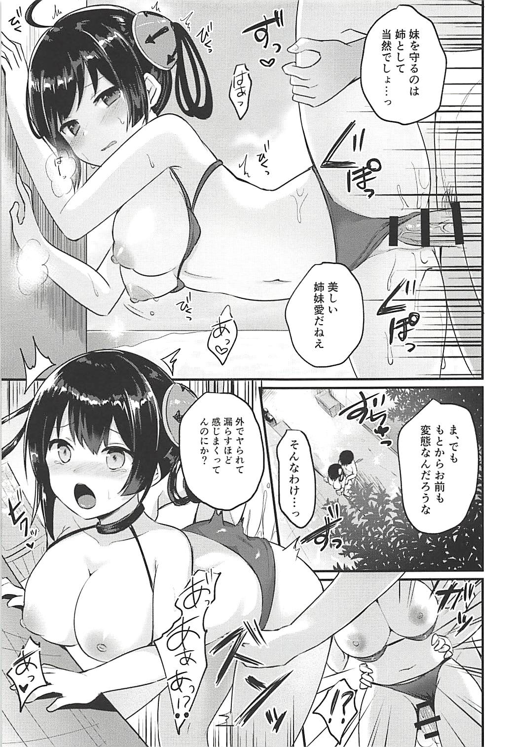 (C94) [ちうころね (ちうね)] 寧海姉ちゃんの身代わり日記 (アズールレーン)