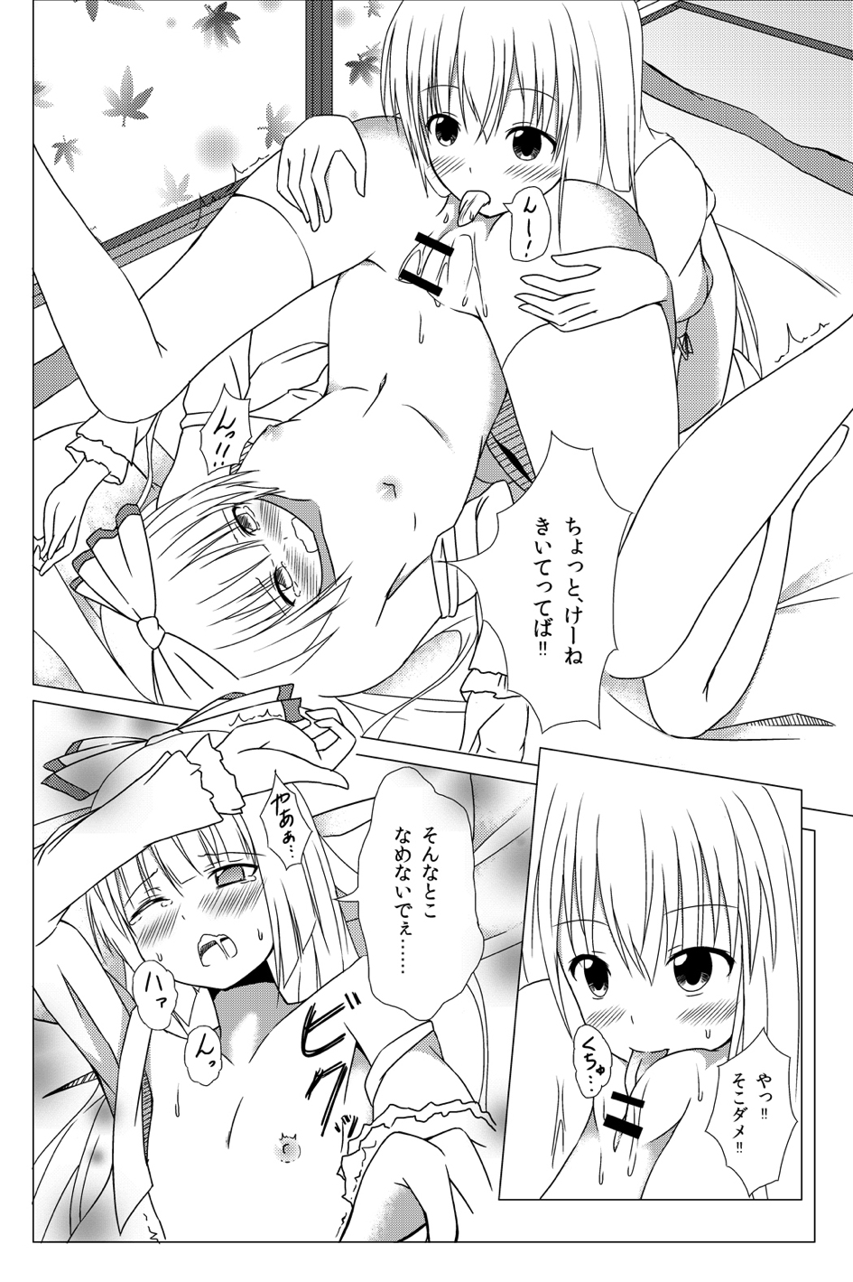 (C84) [井戸端会議所 (ふりいど)] 私の可愛いもこたん (東方Project)