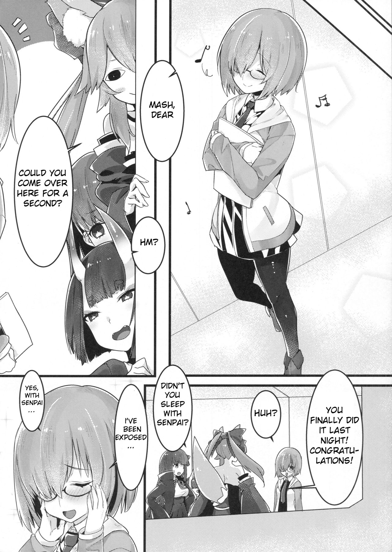 (C93) [おふとんでスヤァ (みつどうえ)] えっちしましゅ (Fate/Grand Order) [英訳]