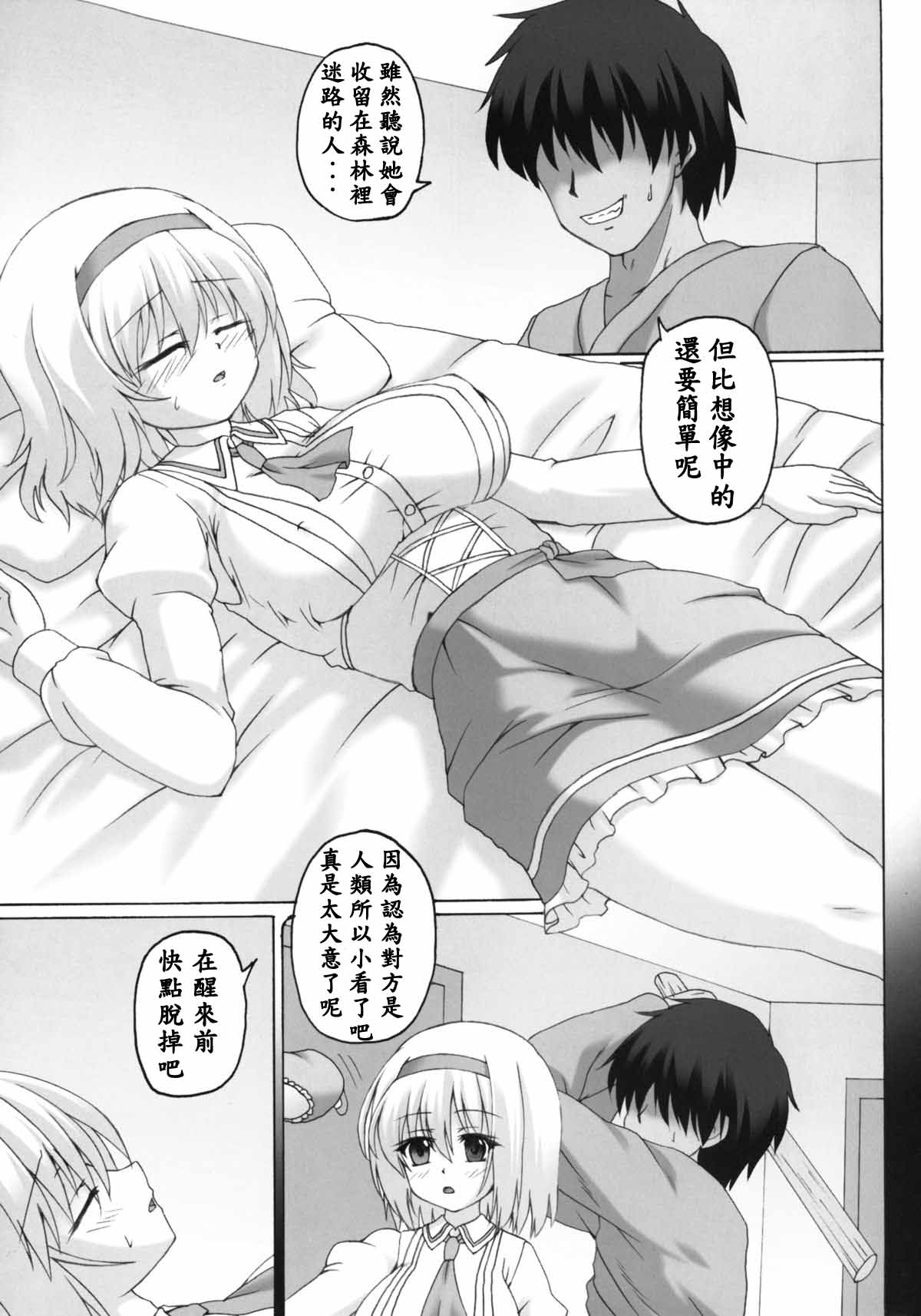 (紅楼夢9) [ねじまきこうげん (きりさわときと)] 哀色アリス人形 (東方Project) [中国翻訳]