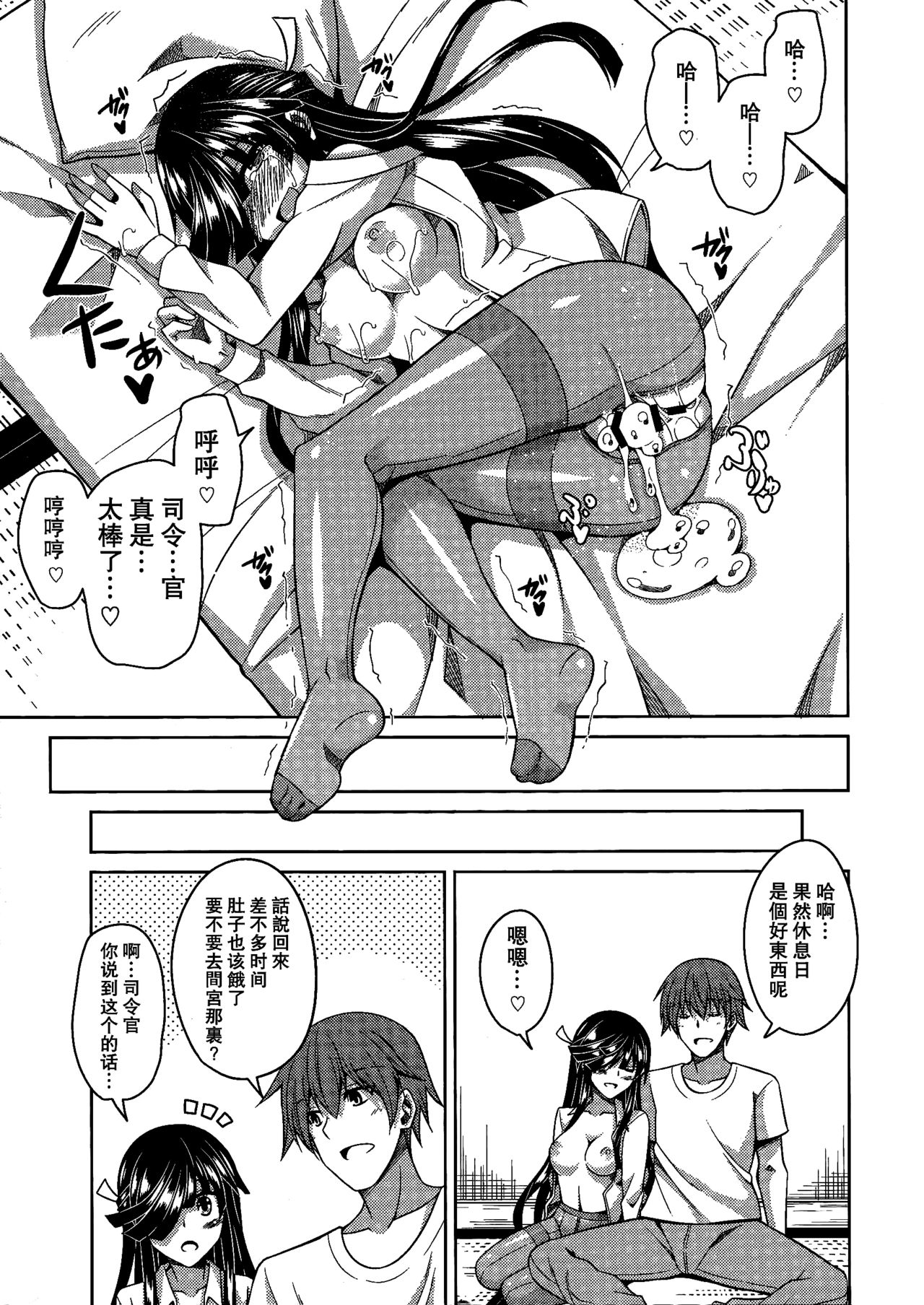 (C89) [何処までも蒼い空に浮かぶ肉。 (肉そうきゅー。)] 見ているだけでは…。 (艦隊これくしょん -艦これ-) [中国翻訳]