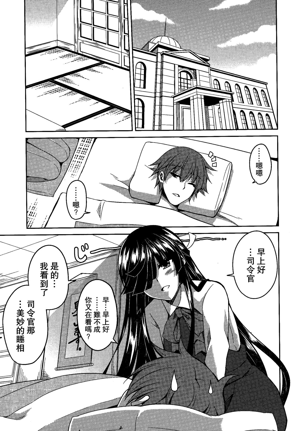 (C89) [何処までも蒼い空に浮かぶ肉。 (肉そうきゅー。)] 見ているだけでは…。 (艦隊これくしょん -艦これ-) [中国翻訳]