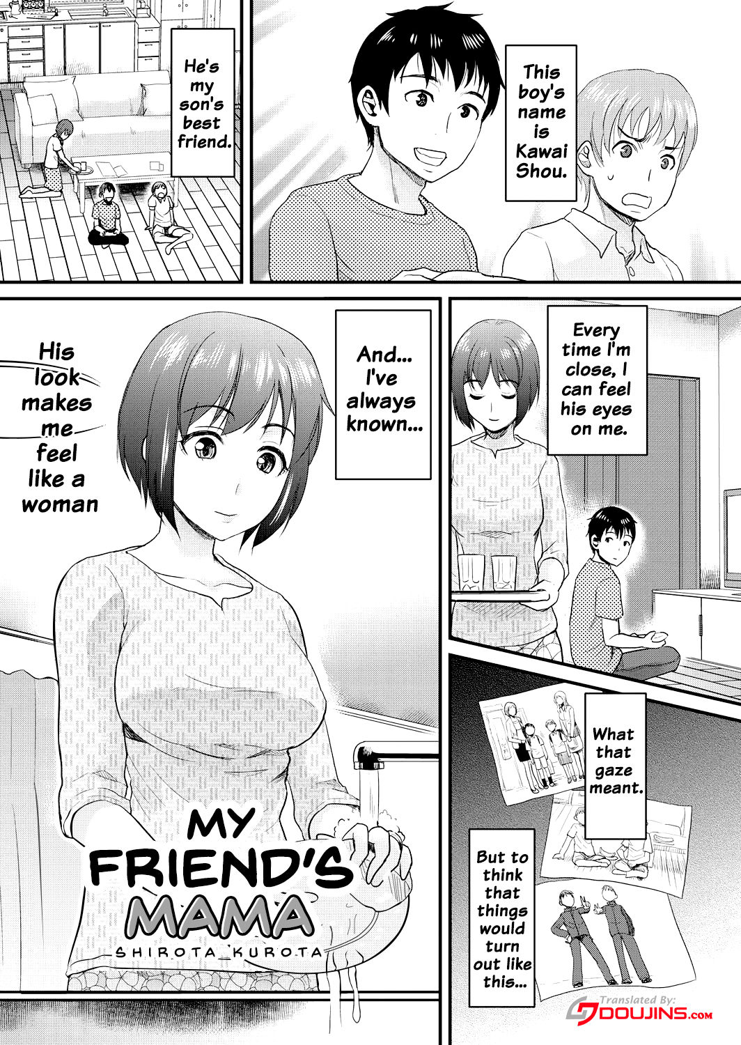 [シロタクロタ] 友ママ [英訳] [DL版]