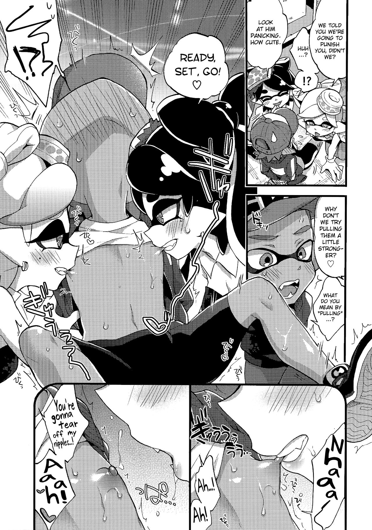 (C92) [紺色ドロップス (森島コン)] 理論上3発までなら耐えられます。 (スプラトゥーン) [英訳]